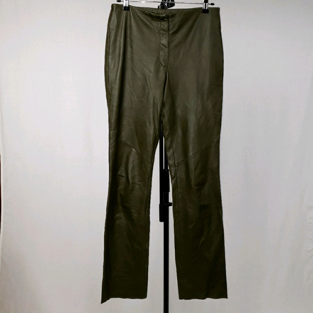 Finity Studio Lambskin Leather Pants - image 1